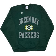 90s パッカーズ NFL1番人気 刺繍デカロゴ スウェット XLサイズ 緑 