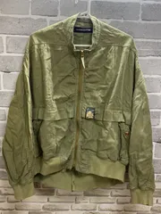 【D1-34】◇   mercibeaucoup   1サイズ　ブルゾン　緑色