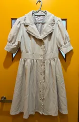 【H2-19】◇ Ank  Rouge　Mサイズ　ワンピース　ベージュ