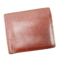 【最大30％OFF】バーバリー BURBERRY 二つ折り財布 ブラウン レディース 中古