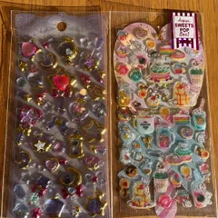 魔法少女　立体シール　シールセット