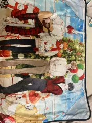 リー・レボリューション (レボリューション・ハート) 白い雪がホワイト・クリスマス・ブランケット