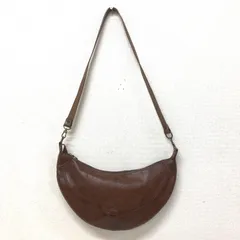 CI-VA チーバ ショルダーバッグ ブラウン 牛革 三日月 ヌメ革 シボ革 シュリンクレザーのサムネイル