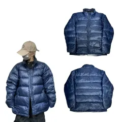 NIKE ナイキ ネイビー ロゴ オーバーサイズ ダウン XL