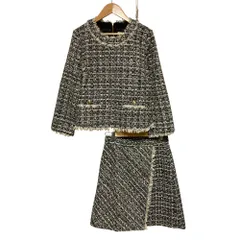 2点正規品新品アプワイザーリッシェツイードジャケット＆ミニスカート　セットアップ アプワイザーリッシェ ツイード ジャケット スカート セットアップ