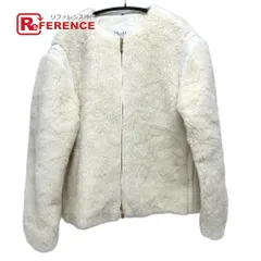 マックスマーラ MAX MARA テディベア 24110810216 ジップアップ アウター アパレル ジャケット アルパカ ホワイト 未使用 Max Mara - マックスマーラ MAX MARA テディベア 2411081021 ジップ