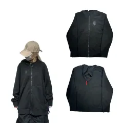 プーマ ブラック Ferrari(フェラーリ) コラボ フードジップアップ ジャケット L