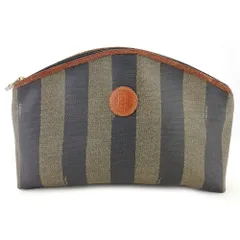 【最大30％OFF】フェンディ FENDI ポーチ ペカン ベージュ ブラック ブラウン レディース 中古