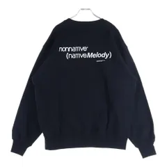 nonnative (ノンネイティブ) 25SS ARTIST PROOF FRGMT Native Melody Sweatshirt アーティストプルーフ フラグメント クルーネックスウェットトレーナー ブラック NN-C451のサムネイル