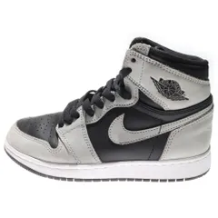 NIKE (ナイキ) AIR JORDAN 1 RETRO HIGH OG GS SHADOW 2.0 575441-035 エアジョーダン1 シャドウ2.0 ハイカットスニーカー レディース US4Y/23cm ブラック/グレー