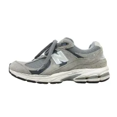 良品 NEW BALANCE ニューバランス スニーカー シューズ 靴 ロゴ M2002RST 27cm 灰 グレー メンズ 古着 中古 USED