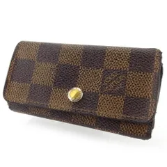 【最大30％OFF★年越しセール】ルイ・ヴィトン LOUIS VUITTON キーケース ダミエ /ミュルティクレ4 ブラウン レディース 中古
