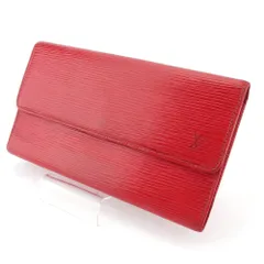 【最大30％OFF】ルイ・ヴィトン LOUIS VUITTON 長財布 エピ ポルトトレゾールインターナショナル レッド レディース 中古
