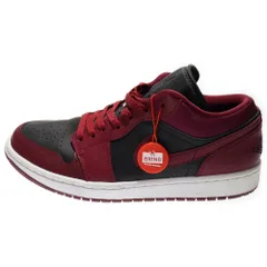 NIKE (ナイキ) WMNS AIR JORDAN 1 LOW DARK BEETROOT DB6491-600 ウィメンズ エアジョーダン1 ローカットスニーカー ブラック/レッド US11/28cm
