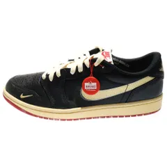 NIKE (ナイキ) ×Nigel Sylvester Air Jordan 1 Retro Low OG ナイジェルシルベスター エアジョーダン1 レトロ ロー OG ブラック IB8958-001