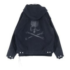 mastermind JAPAN (マスターマインドジャパン) WORLD フーディーレイヤードデニムジャケット MW19S03-BL001 ブラック