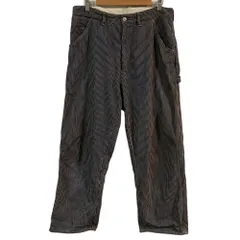 美品 45R フォーティファイブアール モンブラウンヒッコリーの908山ペインターパンツ 濃 51160014 サイズ32 インディゴ メンズ 古着 中古 USED