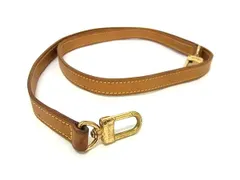 LOUIS VUITTON ルイヴィトン バッグ用 ショルダーストラップ ショルダーベルト 斜め掛け 肩掛け ブラウン系 FU6938