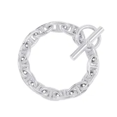 エルメス ブレスレット シェーヌダンクルGM 14コマ SV925シルバー HERMES ジュエリー