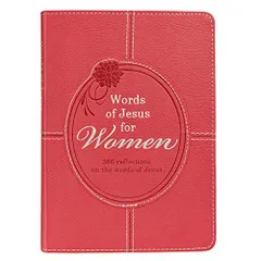 Lux-Leather Pink - Words of Jesus for Women/Carolyn Larsen