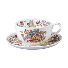 トトロ となりのトトロ ミルクティー カップ＆ソーサー さるとりいばら編 【コーヒーカップ コーヒー碗皿 ノリタケ となりのトトロ ティーカップ 紅茶碗皿... 