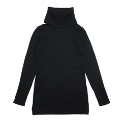 美品 theory セオリー カシミヤ100％ タートルネック ニット セーター 長袖 ロングスリーブ S 黒 ブラック レディース 古着 中古 USED
