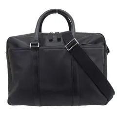 美品 コーチ COACH F71065 レキシントン レザー 2way ショルダー クロスボディ メッセンジャー ブリーフバッグ 黒 PC収 メンズ ビジネス 旅