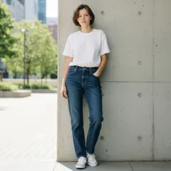 EDWIN エドウィン カジュアルパンツ ジーンズ 503 ストレートデニム デニムパンツ デニム ブルー【中古】 ユニセックス