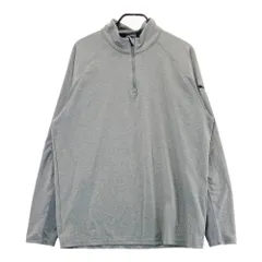 サイズ：L PUMA GOLF プーマゴルフ  ハーフジップ長袖Tシャツ  グレー系 [240101584532] ゴルフウェア メンズ ストスト