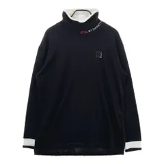 サイズ：XL SY32 BY SWEET YEARS GOLF エスワイサーティトゥ  ハイネック 長袖Tシャツ  ブラック系 [240101586853] ゴルフウェア メンズ ストスト
