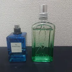 ロクシタン アクアヴァーベナ オードトワレ 100mL　＆　ビー ルーティーン オードトワレ エンハンスネイビー 50mL