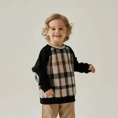 (新)ハウス CHECK ジャカード スウェット 起毛