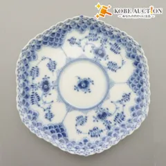  ブルーフルーテッドフルレースプレート24㎝レア 2025年最新】ロイヤルコペンハーゲンブルーフルーテッドフルレース
