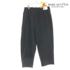 ■ ユニクロ C イージーワイドテーパードパンツ ボトムス メンズ XXL ブラック タグ付き 未使用