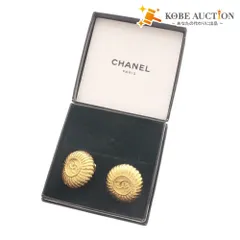 ● シャネル イヤリング ココマーク アクセサリー ヴィンテージ レディース ゴールドカラー 箱付き