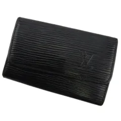 【最大30％OFF】ルイ・ヴィトン LOUIS VUITTON キーケース エピ ミュルティクレ6 マルティエ刻印 ブラック レディース 中古
