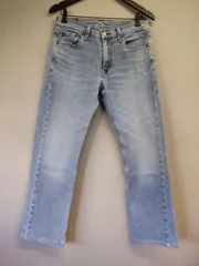 M12020 【Levis】 リーバイス 513 ブルー 青系 デニムパンツ ストレッチ メンズ ｗ29Ｌ32 Ｍサイズ ストレート 無地 ジーンズ ジーパン