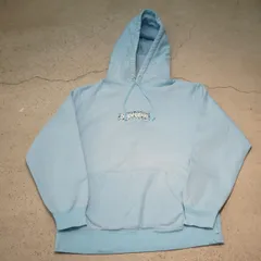 19AW Supreme シュプリーム Bandana Box Logo Hooded Sweatshirt blue バンダナ ボックス ロゴ スウェット シャツ パーカー 青L本物1101P♪
