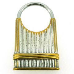希少 Cartier カルティエ トリニティ カデナ キーリング チャーム 