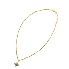 【最大30％OFF★ウィンターセール】ニナリッチ NINA RICCI ネックレス ラインストーン ゴールド レディース 中古