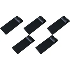 新品 伝票 ホルダー クリップボード ファイルクリップ バインダー 飲食店 業務用 注文票 会計票 (黒 5個入)