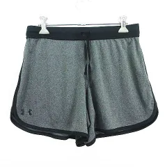 アンダーアーマー UNDER ARMOUR パンツ ボトムス ショート ハーフ ヒートギア ロゴ MD グレー スポーツウェア ※EKM