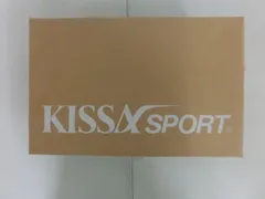 【TAKA58-64】◇キサスポーツ 千鳥柄 22.5 ブラック