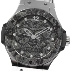 ウブロ HUBLOT 343.SS.6570.NR.BSK16 ビッグバン Broderie 限定200本 11Pダイヤ 自動巻き レディース良品箱・保証書付き_813351のサムネイル