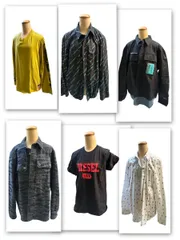12299-098★ディーゼル/diesel/6着/洋服おまとめ/ジャケット/Tシャツ★