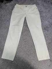 ナイキ ゴルフ ズボン ドライフィット スリム パンツ 白 28