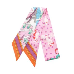 HERMES エルメス ツイリー LES NOUVEAUX AMOUREUX DE PARIS スカーフ