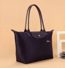 👜✨🌈【新品 未使用】LONGCHAMP Pliage プリアージュ ロンシャン 2605　70周年記念シリーズ  ショルダーバッグ　トートバッグ  人気  ファション 抜群　定番デザイン　645パープル