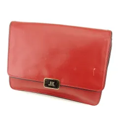 【最大30％OFF★ウィンターセール】ジュンコ・コシノ JUNKO KOSHINO クラッチバッグ ブラウン レディース 中古