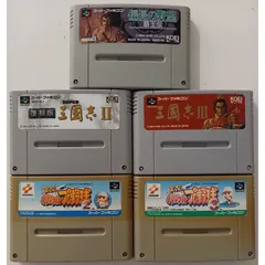 スーパーファミコン　ゲームカセット　戦略ゲーム　まとめ売り　5点セット　#m00065